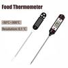 Digital Food Thermometer Electronic Kitchen Food Temperature Meter Oven Cooking Food Thermometer For Meat BBQ Milk Oil