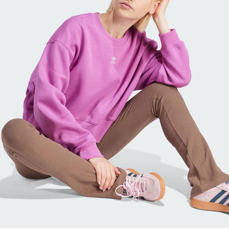 adidas Свитшот Originals Adicolor Essentials Crew, женский свитшот Pulse-Lilac IR5975