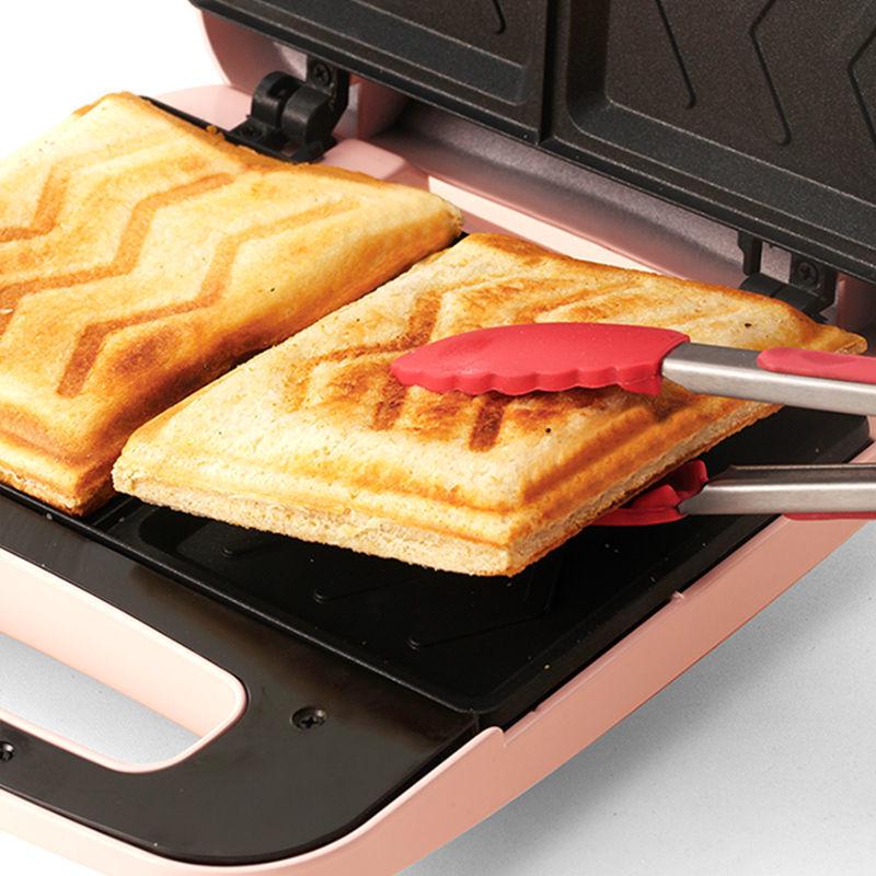 Multi-Functional Double Plate Breakfast Sandwich Toaster-Grill Griddle