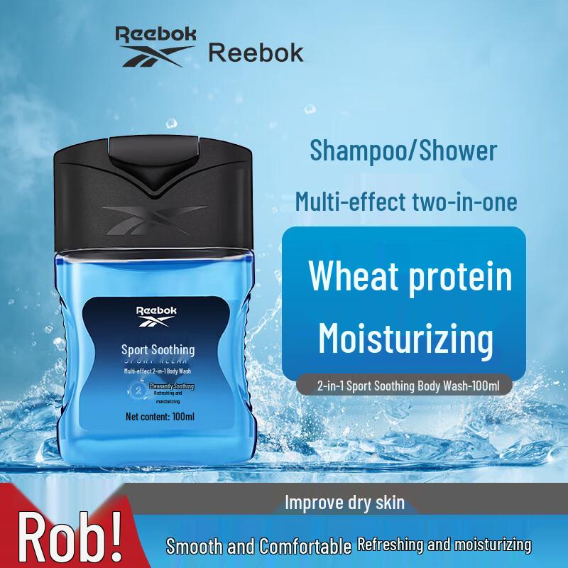 Reebok 2-in-1 Men's Body Wash - Sport Soothing