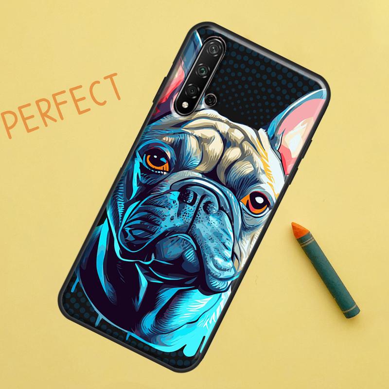 Чехол Мопс Английский Бульдог для Huawei Nova Y90 Y70 Y61 Y60 9 10 SE Nova 5T 11i 8i 7i 3i P20 P40 P30 Lite P60 Pro