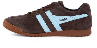 Кроссовки Gola Harrier dark brown/pale blue