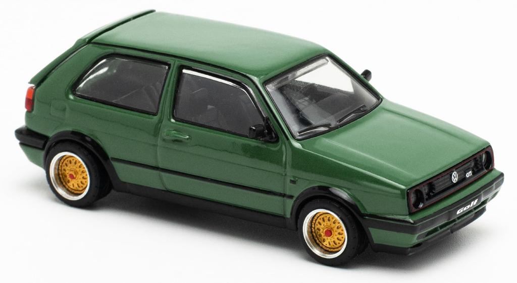 POP RACE GOLF GTI MKII ДУБ ЗЕЛЕНЫЙ Завершенный продукт 1/64 -