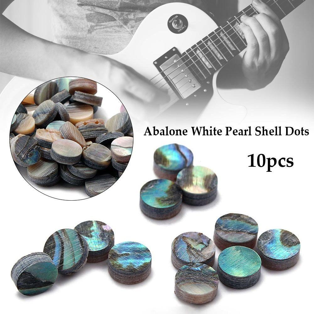 Parts for Ukulele Acoustic Pearl Shell Dots Punctuation Point Abalone Inlay Dots Abalone Dots