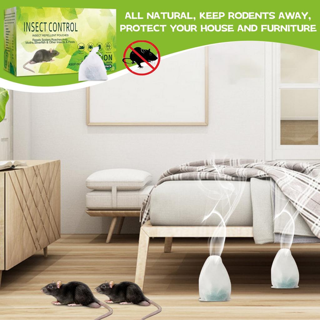 12 шт. в упаковке. Масло перечной мяты для мышей, крыс, белок, для использования в помещении и на открытом воздухе. Натуральное средство от крыс, мышей, безопасно для семьи и домашних животных.