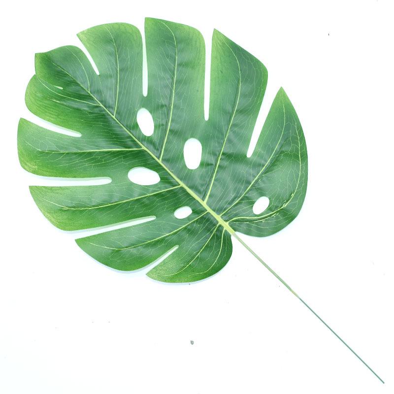 Artificial Monstera, Areca, Fan Palm Leaf Branches for Wedding Decor