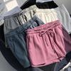 Women's 2024 Summer High Waist Elastic Sports Shorts – Loose, Casual Wide-Leg Pants for Home or Sleep