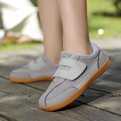 Детская обувь широкой колодки, удобная дышащая обувь из мушиной ткани, молодежная беговая спортивная обувь, студенческая обувь на плоской подошве