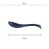 EAST table Hooked Rice Bowl, Whale Design, 15cm, Blue, Made in Japan, Cute, Colorful, Stylish Japanese Tableware, 910-001-02