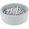 Бассейн с шариками - VIKING CHOICE - Круглый - 90x30 см - 200 шариков - Пастельные цвета