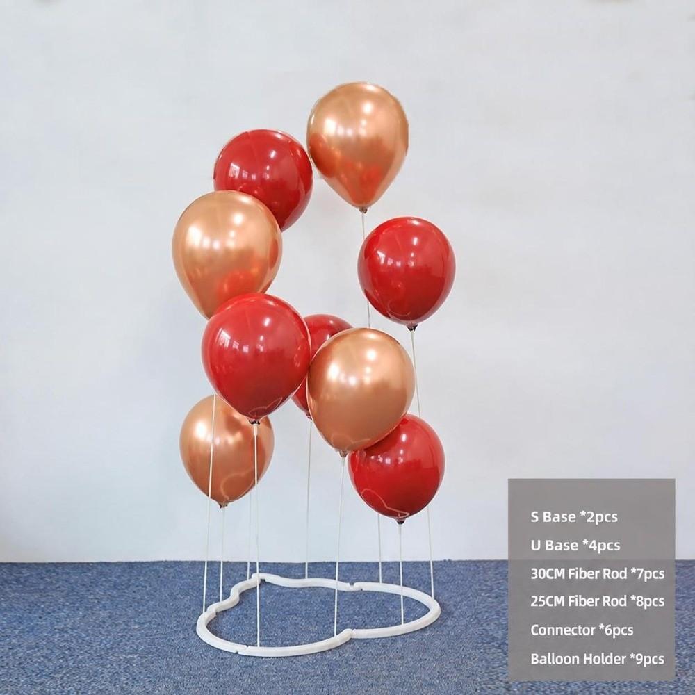 Plastic Balloon Stand Kit White Balloon Stick Tubes New Party Balloon Holder Party Decors