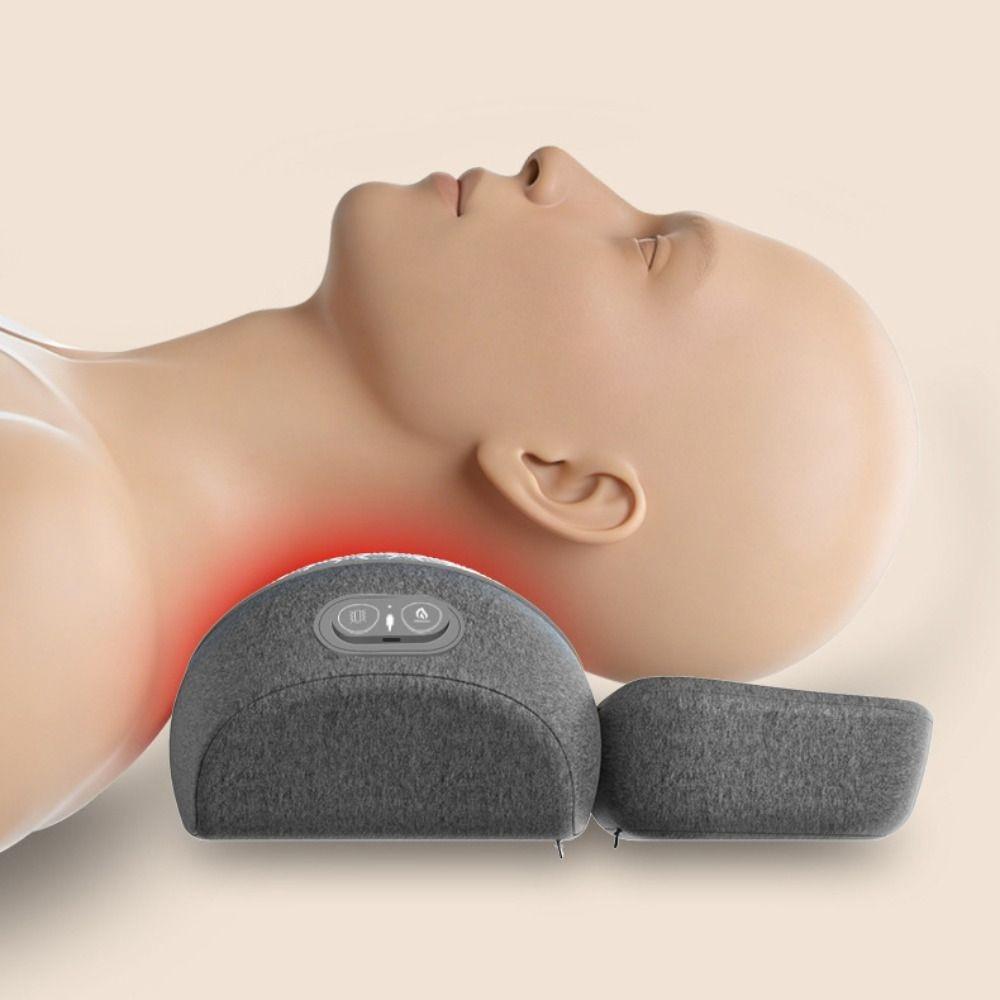Heating Function 3-in-1 Back Massager Multi-functional Lower Back Massager Bed Sleeping