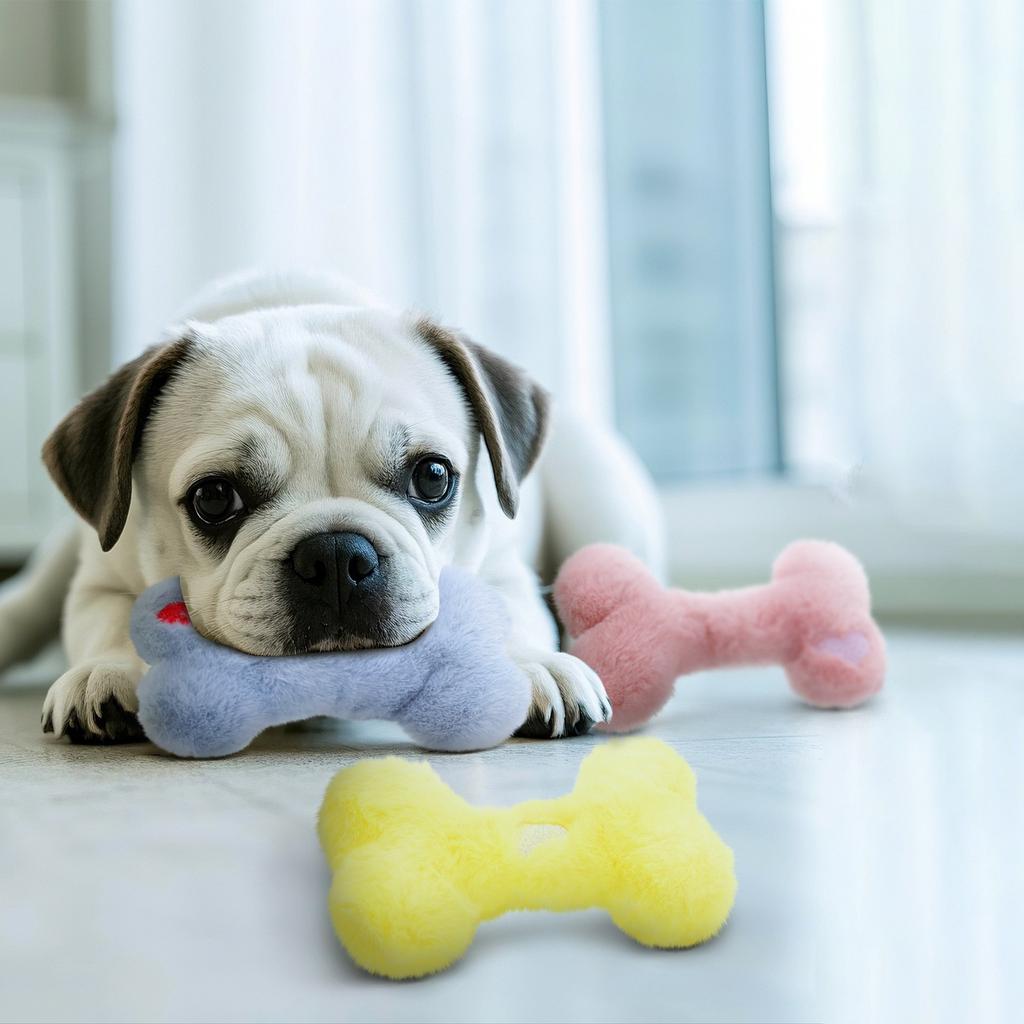 Игрушки для маленьких собак, пищащие игрушки для маленьких собак, игрушки для щенков, подарки, плюшевые милые игрушки для средних собак с пищалкой
