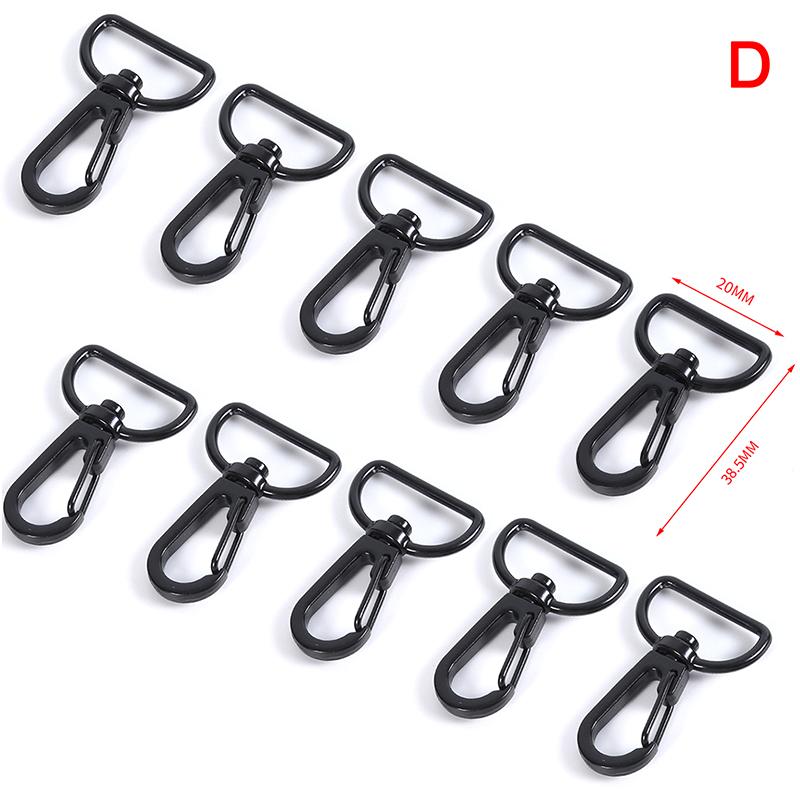 10 шт. сумки ремешок металлические пряжки-омары для сумочки брелок крючок аксессуар «сделай сам»