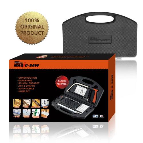 Original 15-in-1 Magic Saw Multi-Blade Toolbox Set: Includes a Multi-purpose Saw Including Hacksaw, Hacksaw, Jigsaw, Bandsaw, Ripsaw, Pruning Saw, and