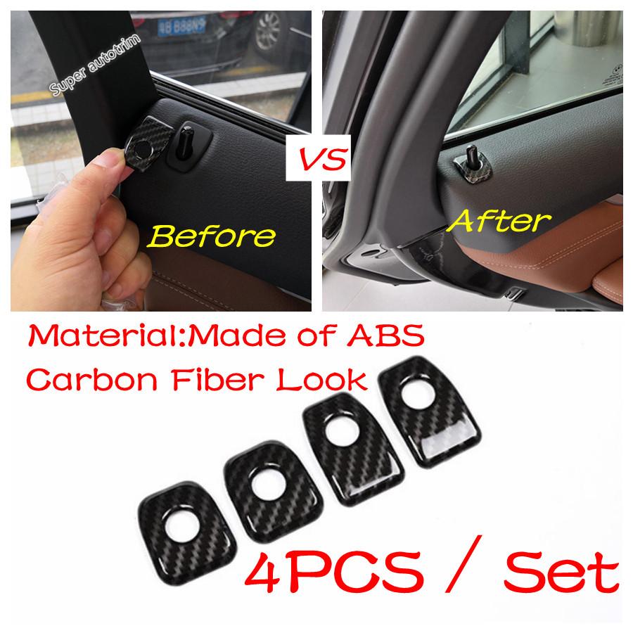 Safety Belt Buckle / Window Lift / Handle Bowl / Gear Shift Panel Cover Trim ABS Accessories For BMW X5 F15 / X6 F16 2015 -