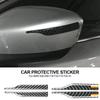 Автомобильные аксессуары для BMW E90 E60 F30 F34 F10 F20 X1, зеркало заднего вида из углеродного волокна, защитная полоса, наклейка против столкновений