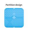 Pet Licking Pad Silicone Pet Slow Food Tableware Bowl Suction Cup Dog Licking Pad Slow Food Anti-choking Pad