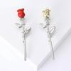 Простая мода темперамент роза ювелирные изделия тренд брошь женская одежда аксессуары брошь булавка кнопка