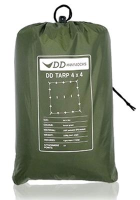 Ограниченная серия DD Tarp DD Tarp 4x4 Лесной зеленый Лесной зеленый Ограниченная серия 4мx4м квадратный водонепроницаемый тент Водонепроницаемость 3000мм - (Ограниченный выпуск)