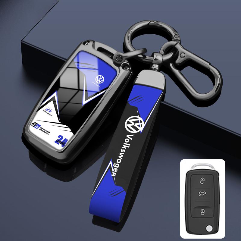 Для VW Новый 3 Кнопки ПК Бесключевой Чехол Автомобильный Складной Чехол для Ключа Для VW Volkswagen Polo Tiguan Passat B5 B6 B7 Golf 4 5 6 MK6 Jetta