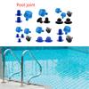 Above Ground Swimming Pool Water Jet Connector Replacement Part Kit Strainer Hole Plug Stopper for Intex 25022 Accessory