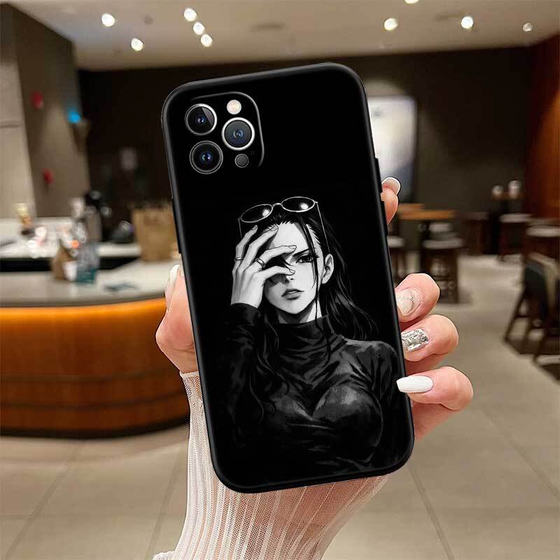 One Piece Nico Robin Phone Case for Samsung S20 S21 S21S S22 S23 S24 FE Ultra Plus Lite F06 F16 M06 M16 M56 A07 A17 A36 A37 A55 A57
