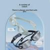 HD Anti-Fog Myopia Electroplated Swimming Goggles - Waterproof Silicone for Adults
