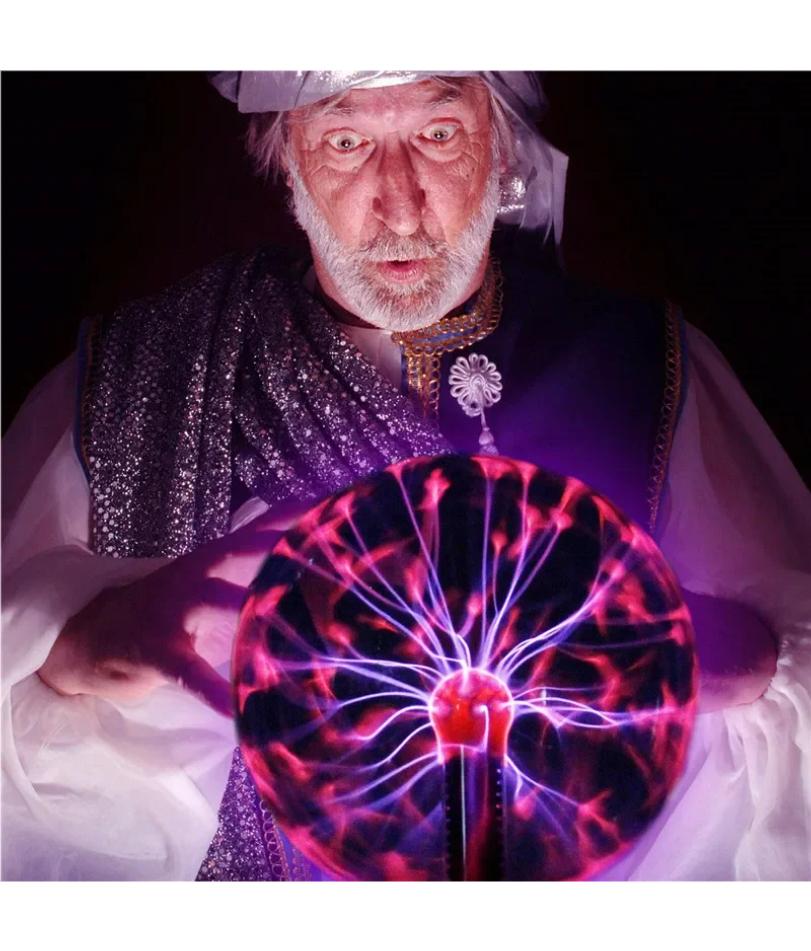 Магический плазменный шар лампа сенсорный стеклянный светодиодный ночник атмосферные огни рождественская вечеринка декор для спальни подарок на день рождения ребенка игрушка