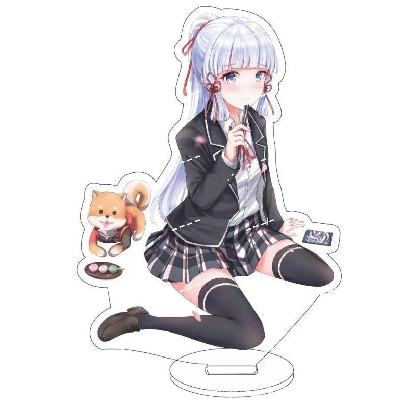 Anime Game Genshin Impact Kamisato Ayaka Acrylic Action Figure Stand Model Toy Desk Decor Prop Gifts Fans Collection Prop