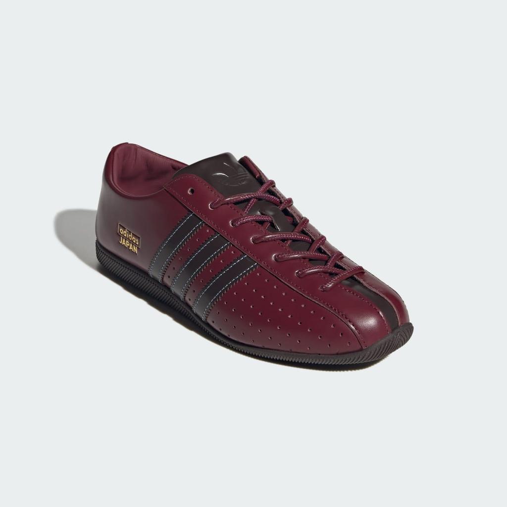 adidas JAPAN LUX KJ5159 Unisex Originals Sneakers Shadow Red / Aurora Coffee / Gold Metallic