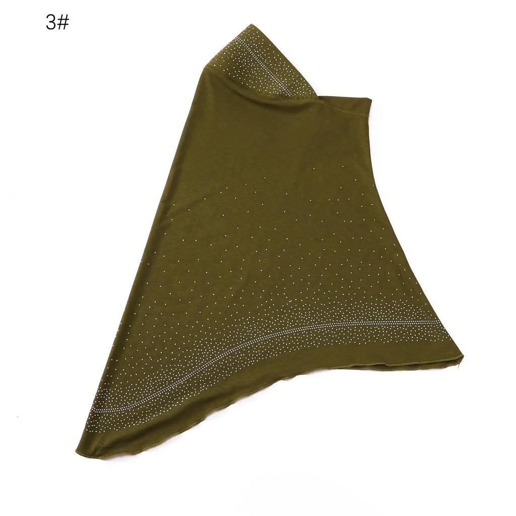 Рамадан мгновенный хиджаб женский мусульманский шарф цепочка платок обертывания эластичный головной убор шея шали Амира исламская молитва хиджабы тюрбан