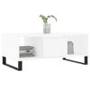 VidaXL Coffee Table White 90x50x36.5 Cm Engineered Wood 830596