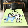Bluey Printed Carpet Rug for Office Chair Living Room Bedroom Kitchen Room Decor Gifts