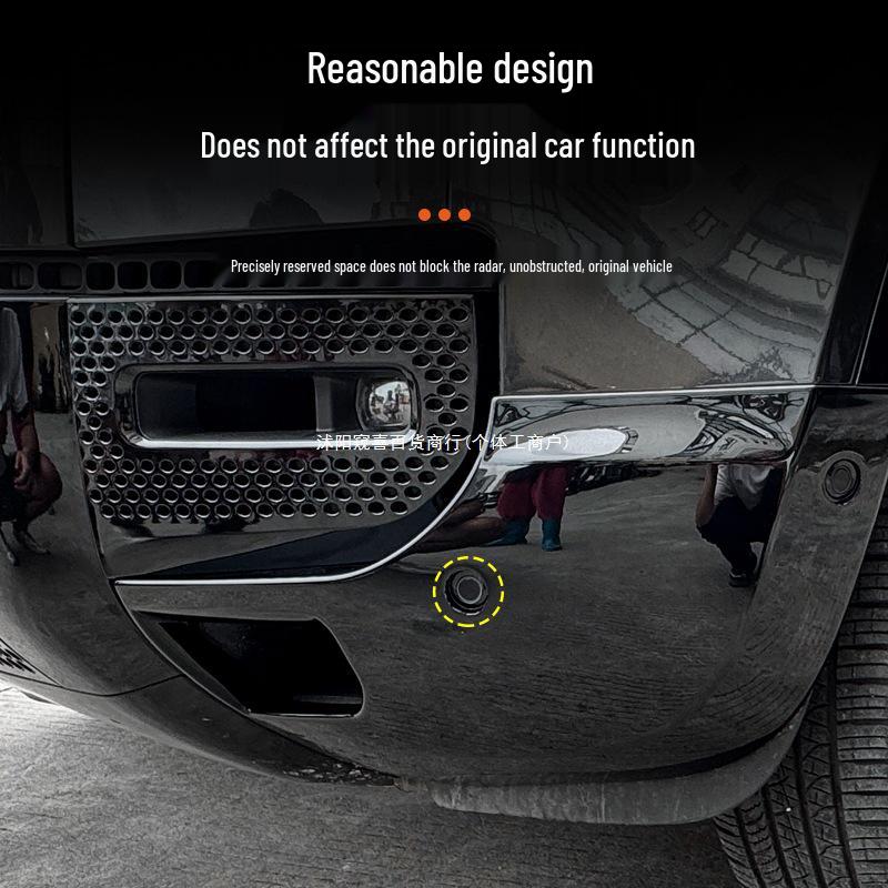 Front Bumper Guard for 2020-2025 Land Rover Defender 90/110: Corner Protector & Decoration