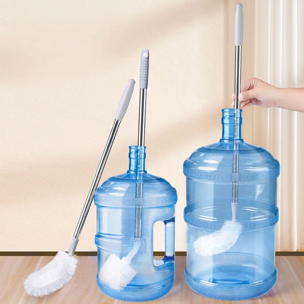 Stainless-Steel Bucket Brush Deep Clean Washing Bottle Brush Water Bottle Cleaner Brush  Water Cup