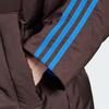 Adidas Originals 70S FW24 Premium Puffer Jacket Striped Design Warm Sports Fashion Versatile Hooded Zipper Long Sleeve Down Jacket Men Jacket JL9556