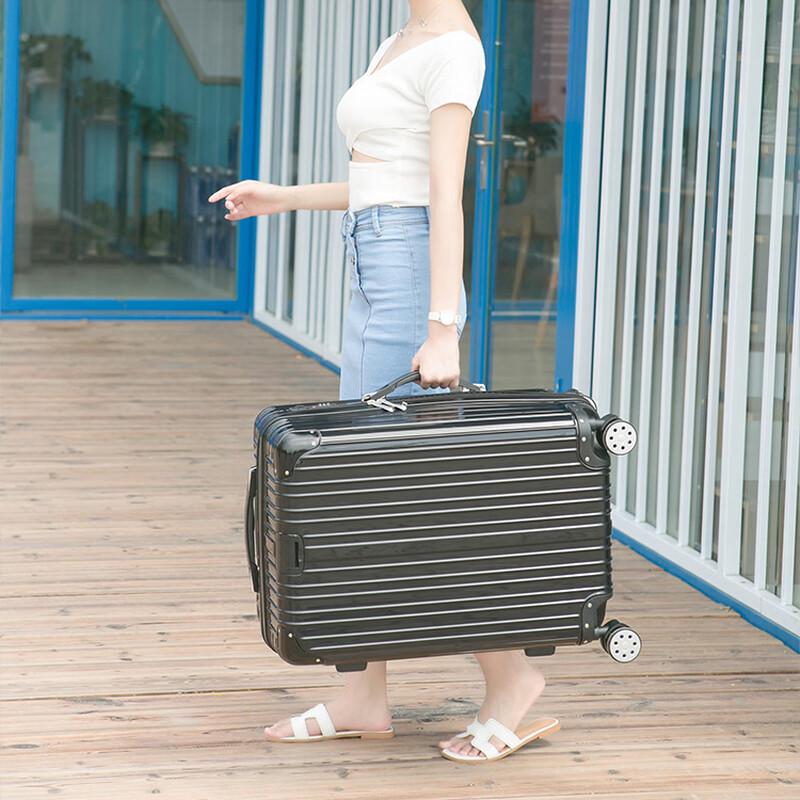 PACKAGE FASHION 901 PVC Fashion Travel Suitcase