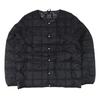TAION Crew Neck Inner Down M Men's Button-Up Jacket, Black, TAION-104