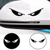 Evil Eyes Car Reflective Sticker Motorcycle Helmet Shape Body Sticker Personalized Decoration Sticker Car Motorcycle Accessories