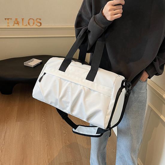 Маленькая спортивная сумка для тренировок с отделением для обуви и мокрой одежды, водонепроницаемая дорожная сумка для женщин и мужчин, для поездок на выходные