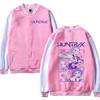 European and American trend witch hunting group Korean version casual hoodie women's plus size baseball jacket autumn and winter coat  5992 KTB
