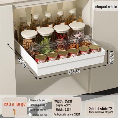 Guanzhuojia Выдвижная полка для хранения кухонного шкафа