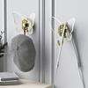 2pcs Creative Butterfly Hooks Bathroom Hole-free Wall Hooks Non-marking Coat Hooks Entryway Strong Sticky Hooks
