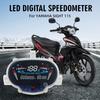 Спидометр для Yamaha Sight 115/Crypton Fi 114 Sirius fi VEGA RR/ VEGA FORCE Мотоциклетный светодиодный цифровой спидометр тахометр