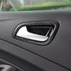 Для Ford Escape Kuga 2013- Накладки на чашки ручек дверей из углеволокна 4 шт.