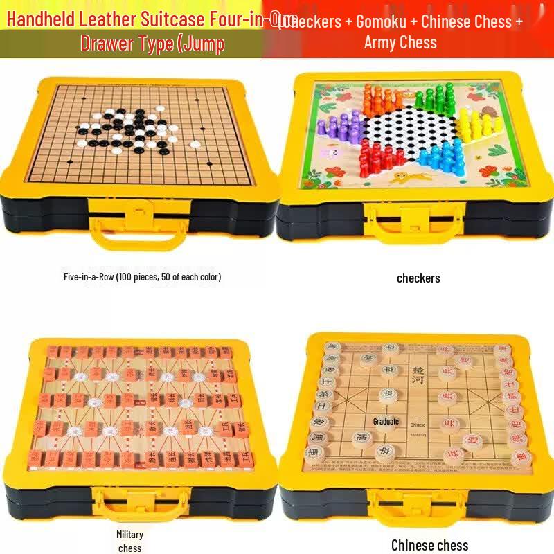 Портативный набор для игры в шахматы и другие настольные игры Fengyi