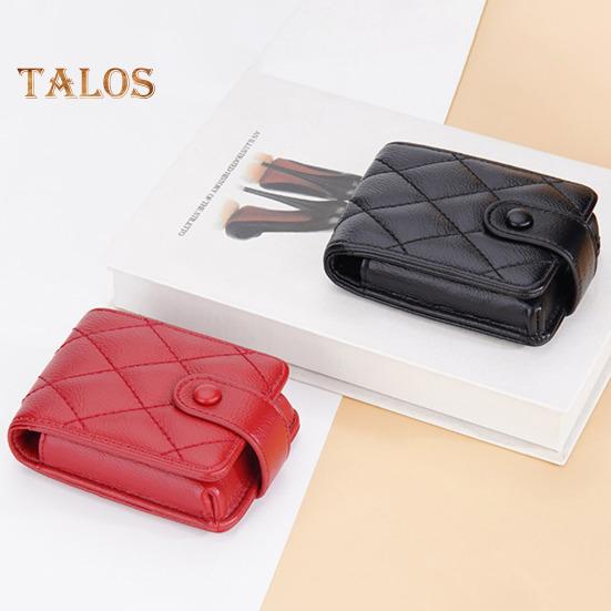 Женская сумка для хранения помады с зеркалом, однотонная искусственная кожа, портативный мини-путешественник, женский макияж, блеск для губ, оттенок, лак, органайзер, чехол, кошелек