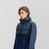 Onoff Men S 3 Layer Long Rain Jacket Of1803ga Navy