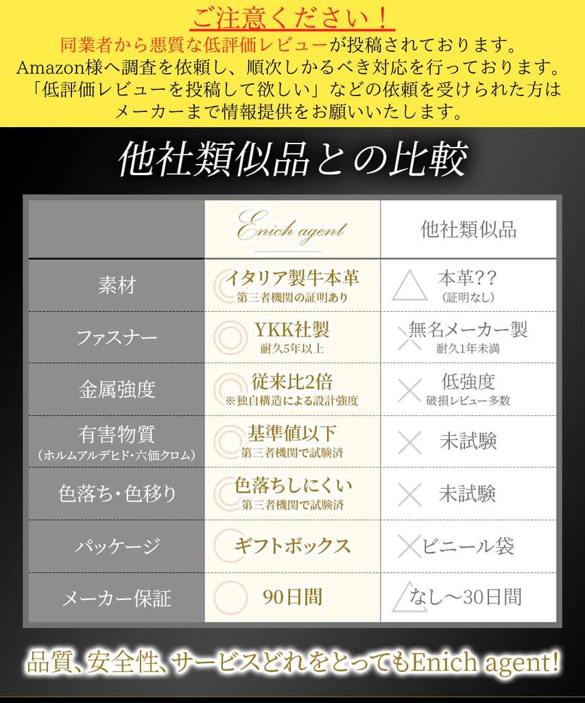 On Genuine Leather Key Case for 6 Rows of Smart Card Carabiner Italian High Quality Cowhide X [Enich Agent] [Posted GOODA] Men, Keys, Storage,